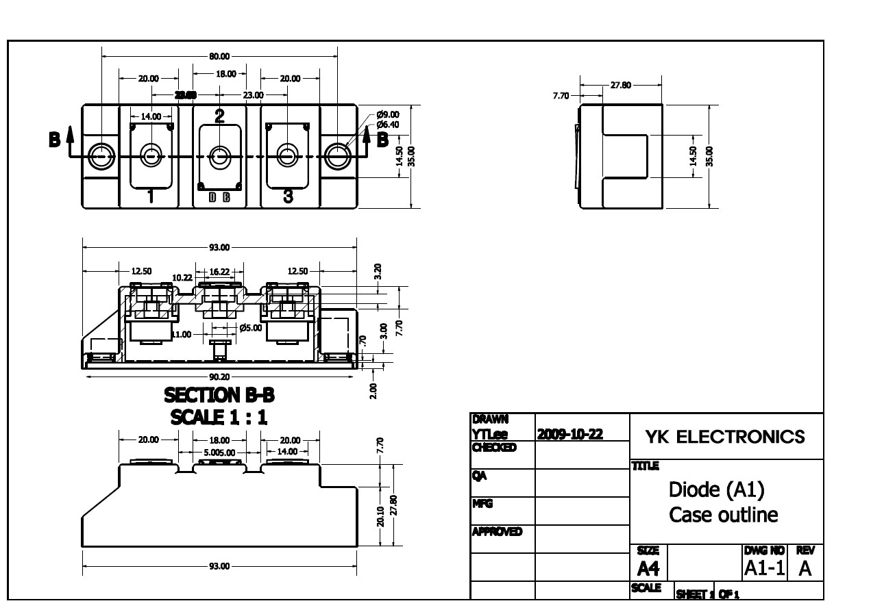 IGBT 600V - V1 Package Outline